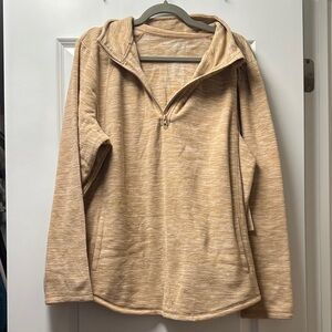 St. John's Bay Classic Tan Quarter-Zip